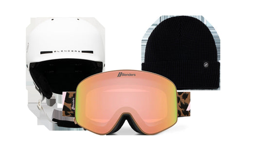 Aura | Lil' Cheetah - Chip MIPS White - Black Beanie